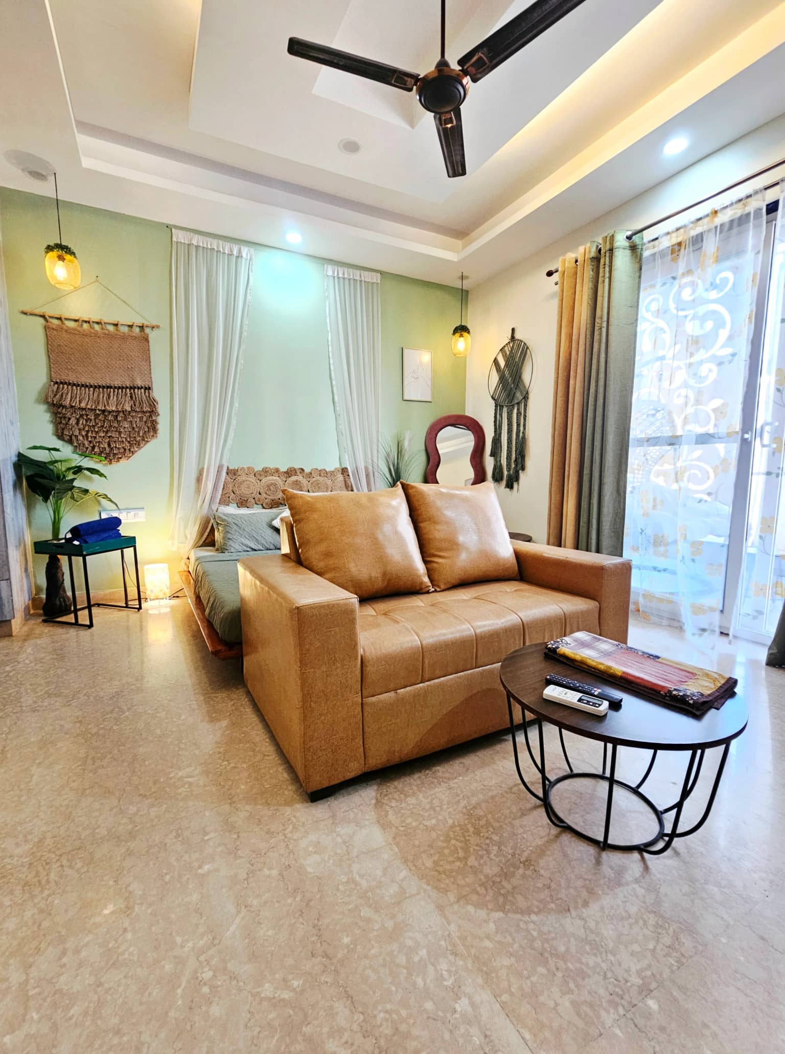 The Luxury Nest Near Huda Metro #balcony #Workdesk - Main Image