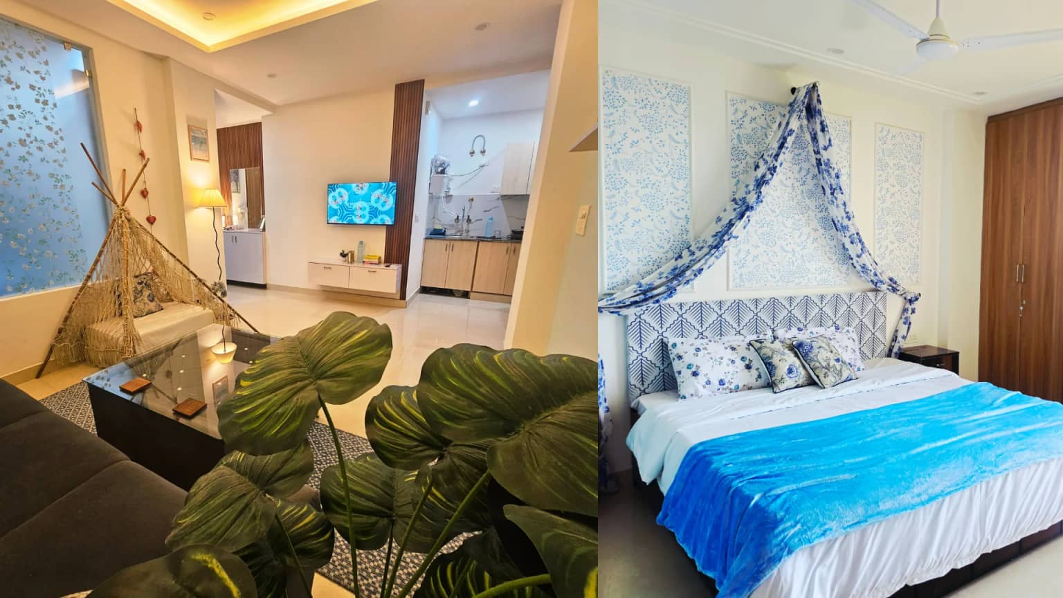 Entire 1bhk pinteresty beach breeze theme - Main Image